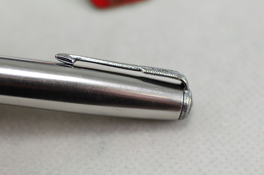 [long37仓库]第5924号派克51 宽环不锈钢套蓝黑色钢笔